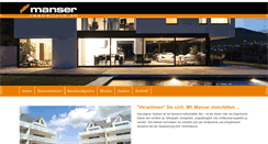 Desktop Screenshot of manserimmobilien.com